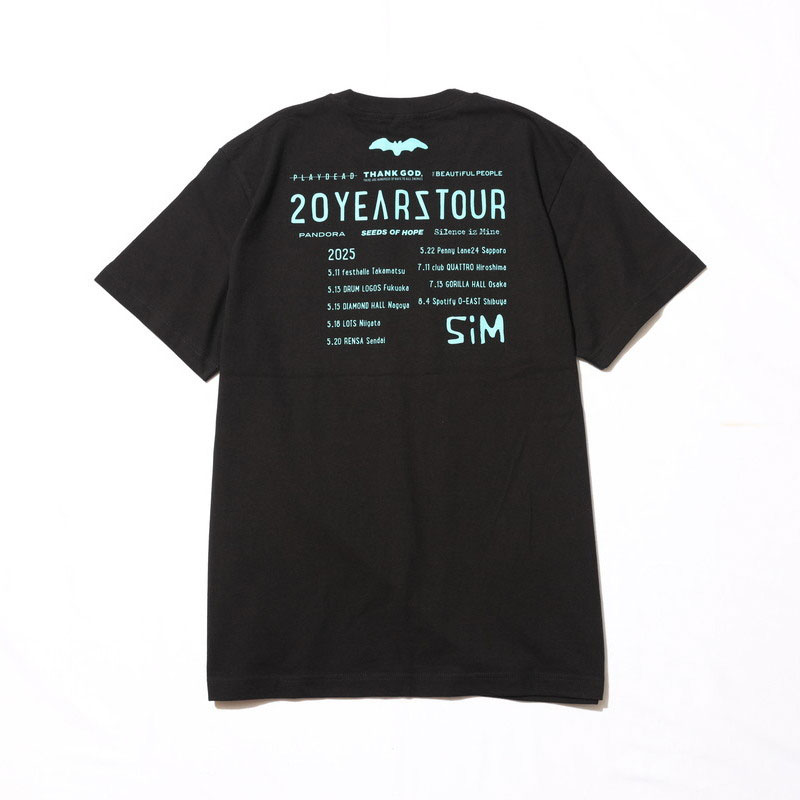 【新品未開封】SiM 20YEARS 記念Tシャツ XLサイズ 新品】SiM 20YEARS 記念Tシャツ【未開封】【L】 - メルカリ