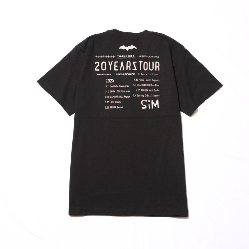 大会Tシャツまとめ売り 20YEARS TOUR ガイコツ Tシャツ - SiM OFFICIAL GOODS STORE
