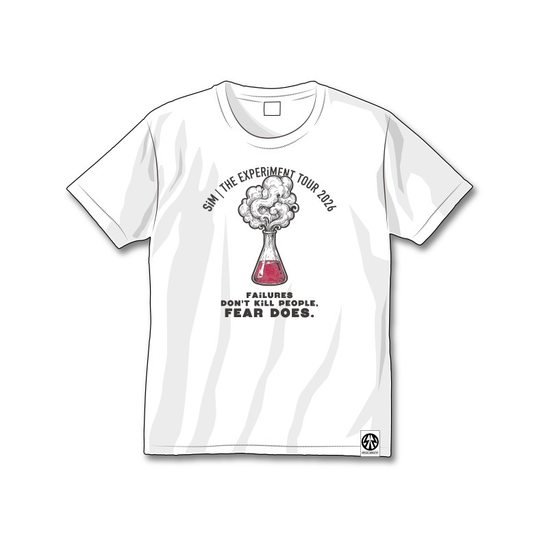 THE EXPRiMENT TOUR'26 Tee - SiM OFFICIAL GOODS STORE
