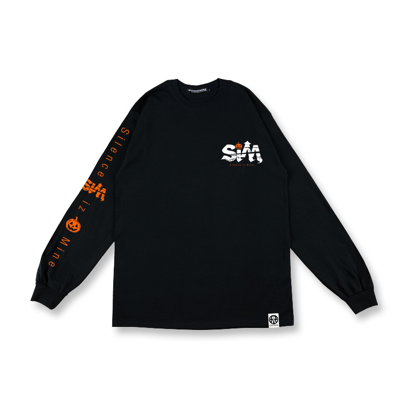 ハロウィン限定 インプロンTee designed by ROLLING CRADLE / BLACK
