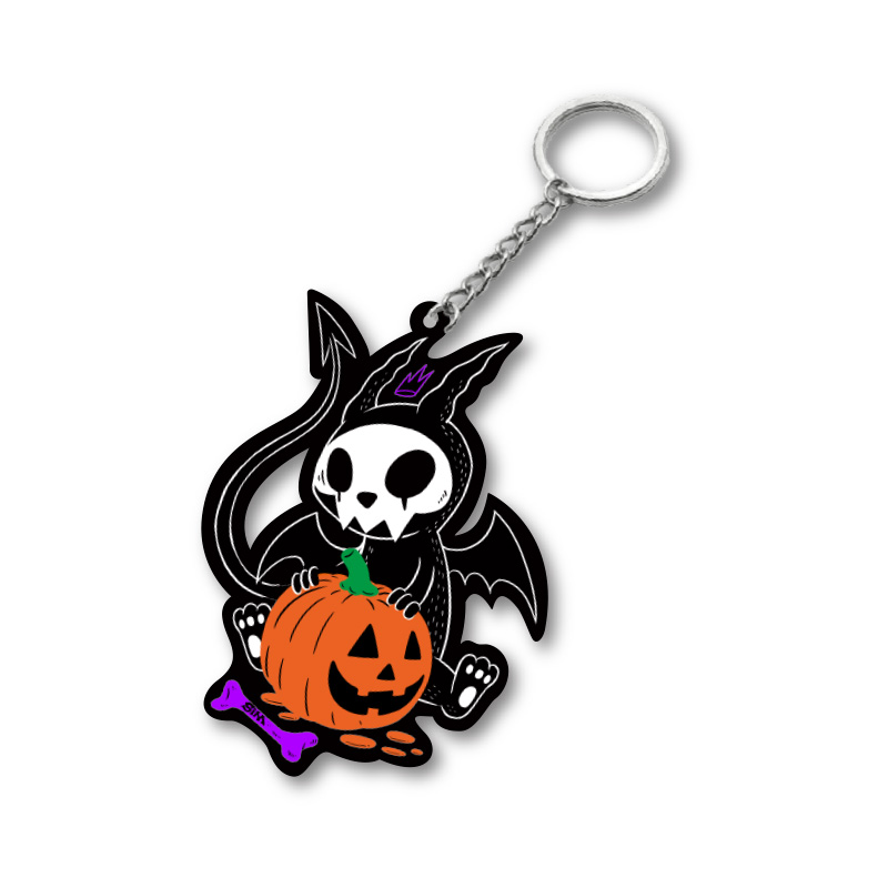 ハロウィン限定 インプラバーキーホルダー designed by ROLLING CRADLE