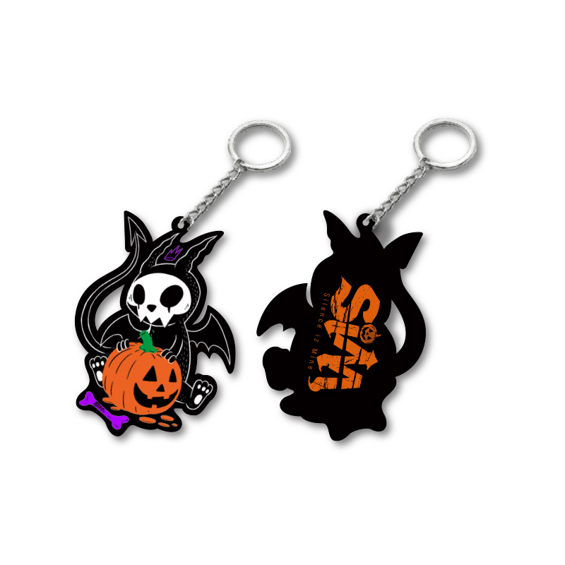 ハロウィン限定 インプラバーキーホルダー designed by ROLLING CRADLE
