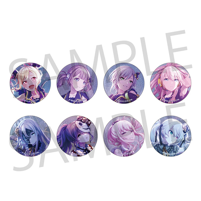 グリッター缶バッジ イベントイラストコレクション vol.2 A