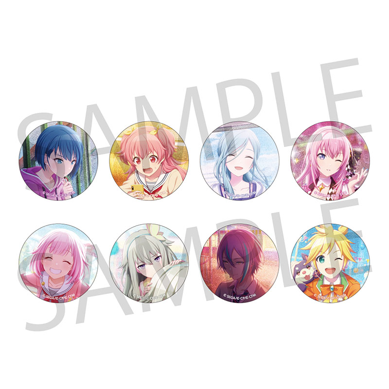 グリッター缶バッジ イベントイラストコレクション vol.3 B