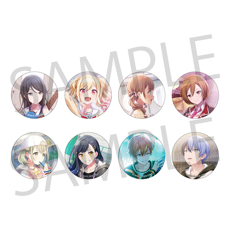 グリッター缶バッジ イベントイラストコレクション vol.3 C BOX 特典