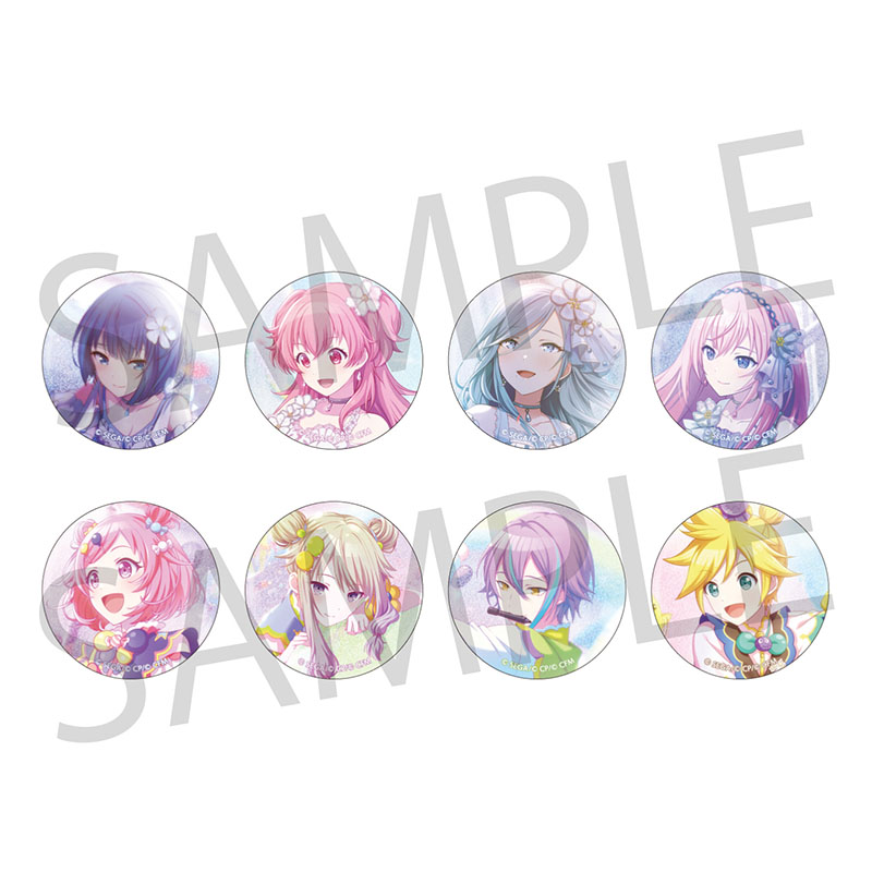 グリッター缶バッジ イベントイラストコレクション vol.4 B