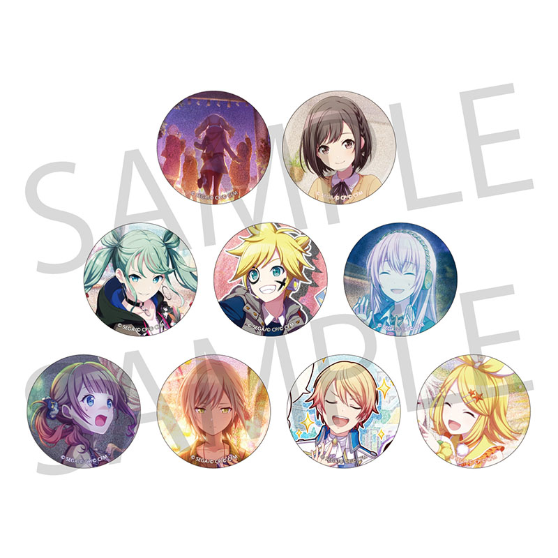 グリッター缶バッジ イベントイラストコレクション vol.5 B