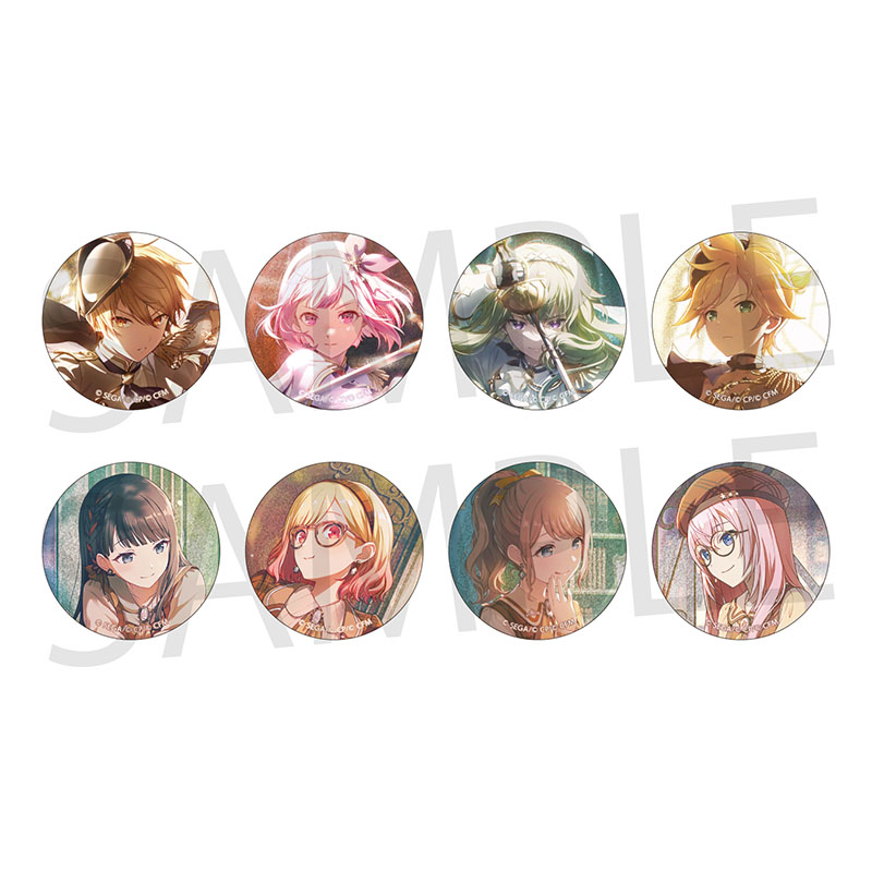 グリッター缶バッジ イベントイラストコレクション vol.48 B