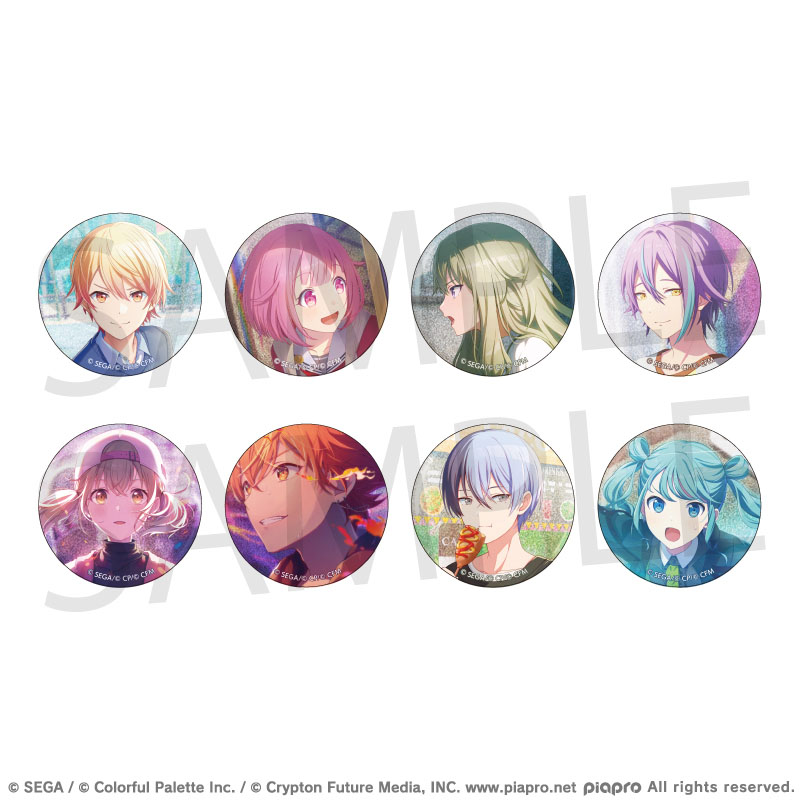 プロセカ グリッター缶バッジ グリ缶 ミニ色紙 白石杏 天馬司 神代類 Colorful Palette Store: Colorful Palette 公式オンラインストア