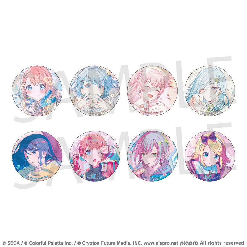 予約商品】グリッター缶バッジ イベントイラストコレクション vol.56 B