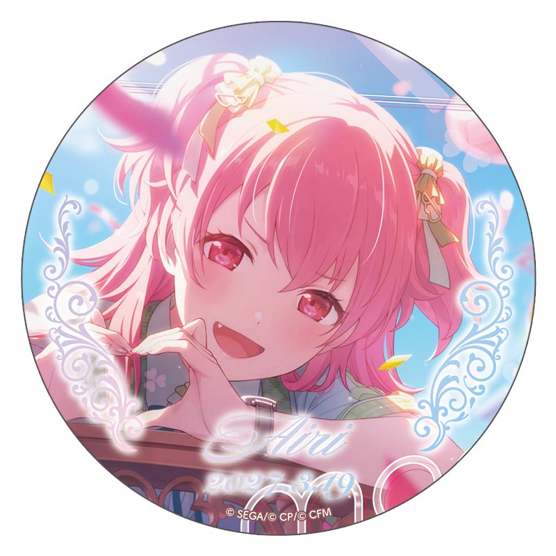 箔押し缶バッジ 桃井 愛莉 Ａ