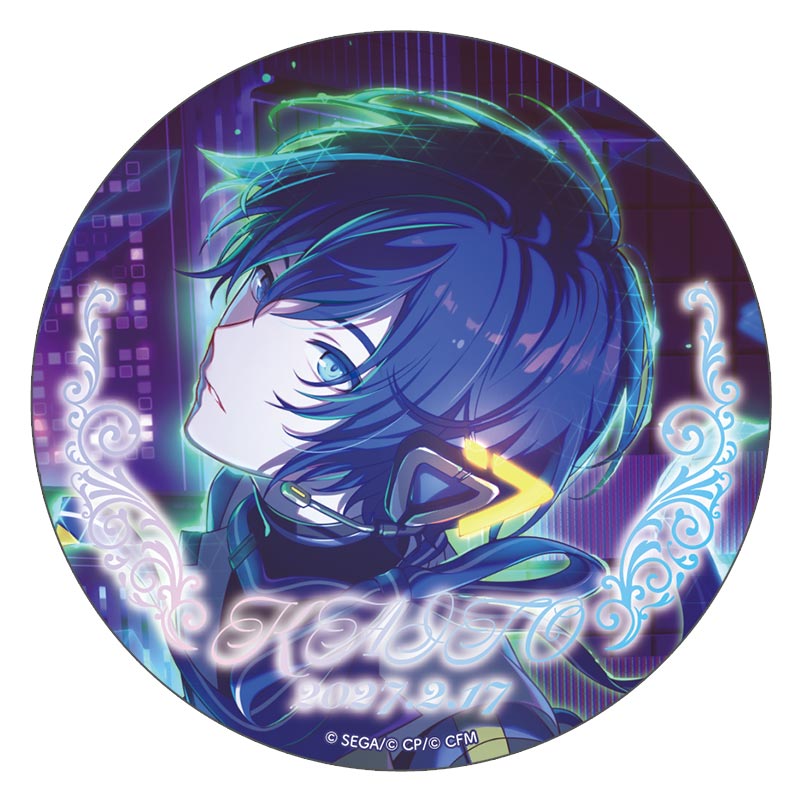 箔押し缶バッジ KAITO Ａ