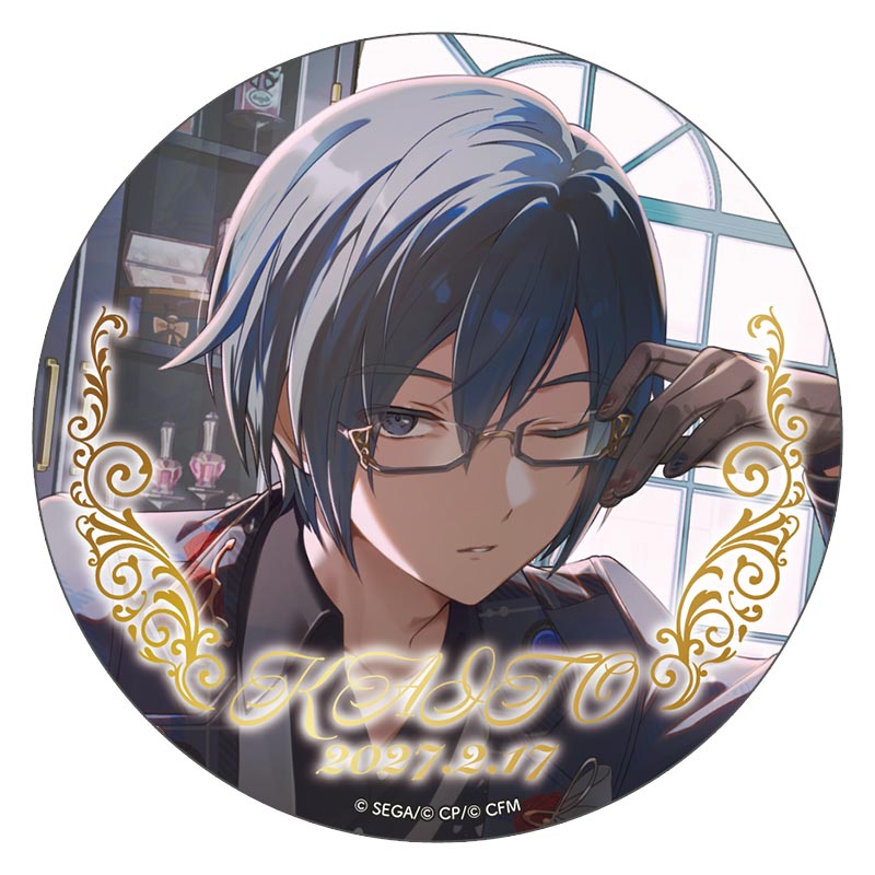 箔押し缶バッジ KAITO B