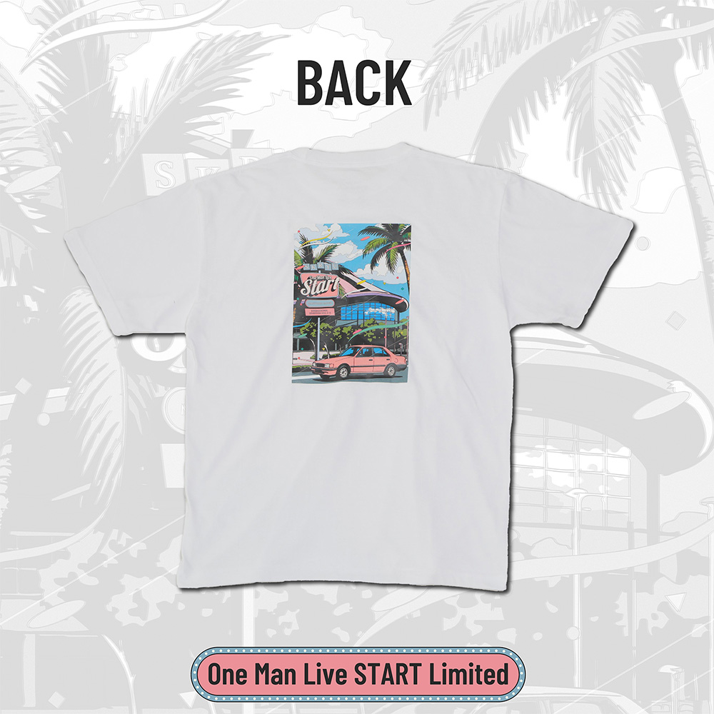 Man★1st★POP-UP★オフィシャルグッズ　Tシャツ白　Mサイズ Snow Man 1st POP-UP - Info Released! コラボレーショングッズ