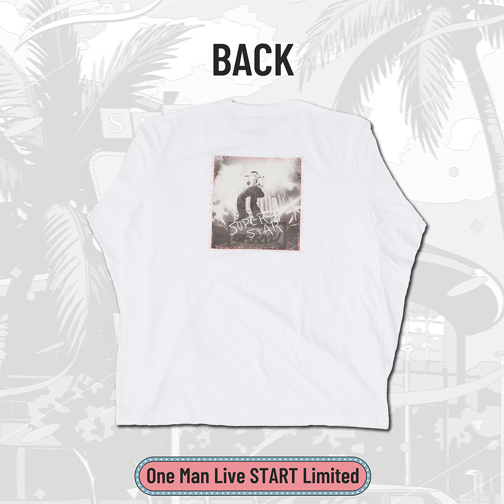 LIVE PHOTO ロングスリーブTシャツ [ホワイト] - SKRYU Official