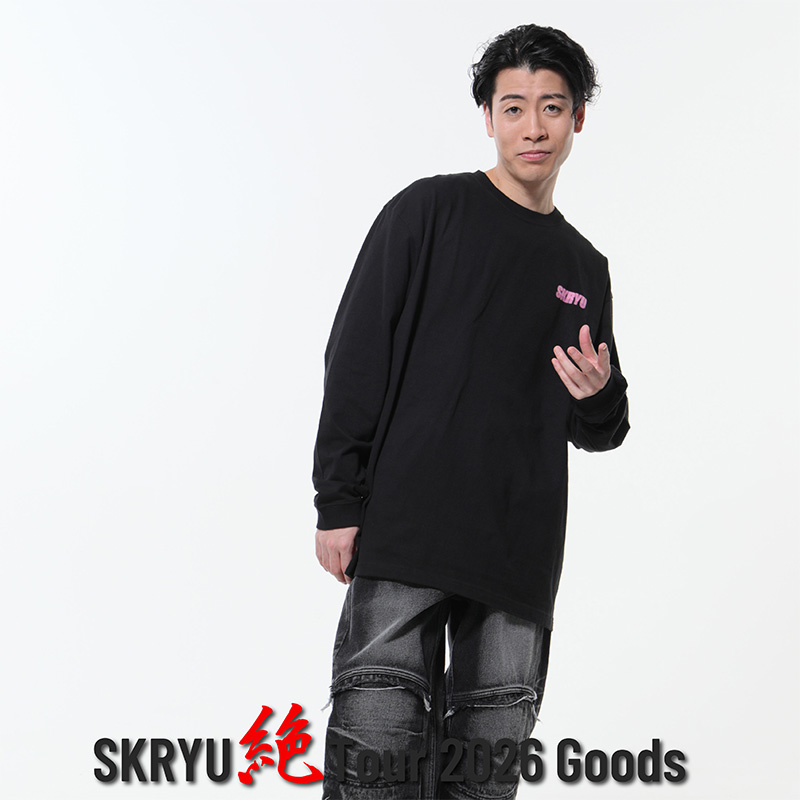 ネオンロングスリーブTシャツ [ブラック] - SKRYU Official Goods Store