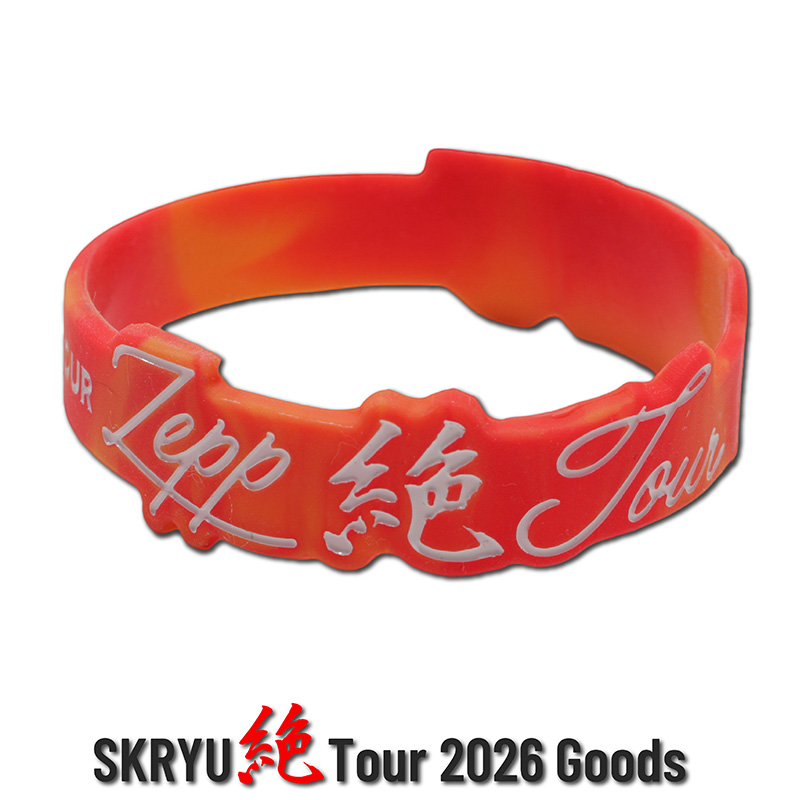ラバーバンド [ブラック/レッド/マーブル] - SKRYU Official Goods Store