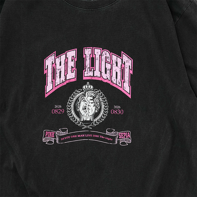 The Light Tシャツ ブラック - SKRYU Official Goods Store
