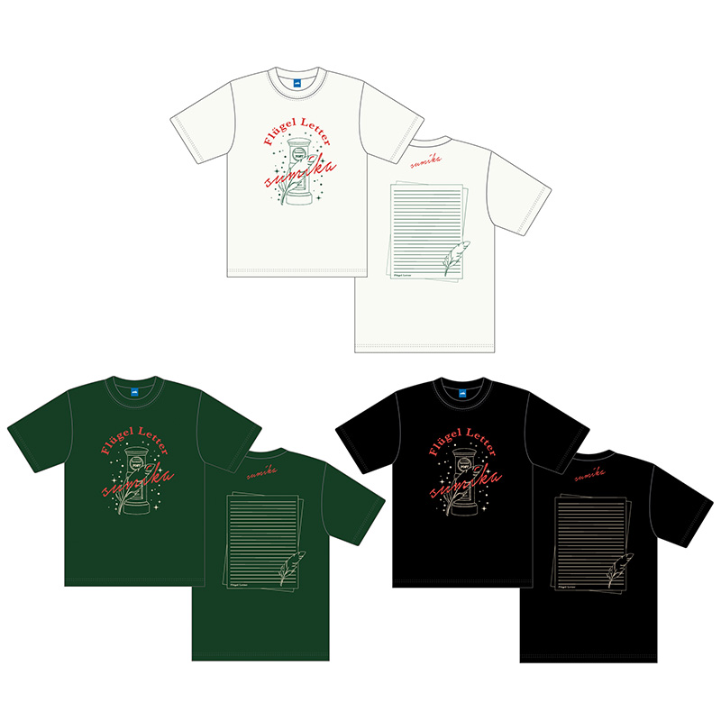 sumika ユニフォームTシャツ sumika / Flügel Letter Tシャツ - sumikaオフィシャルグッズ特設サイト