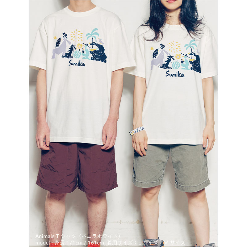 sumika / Animals Tシャツ - sumikaオフィシャルグッズ特設サイト