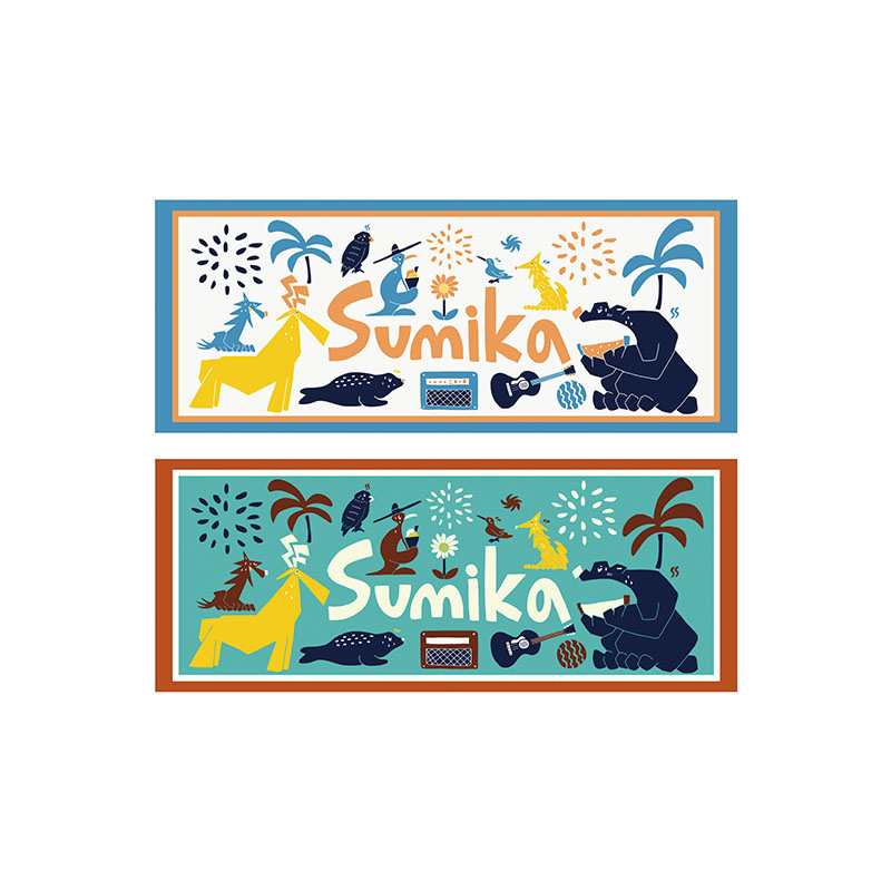 sumika ロゴタオル チョコミント sumikaオフィシャルグッズ特設サイト
