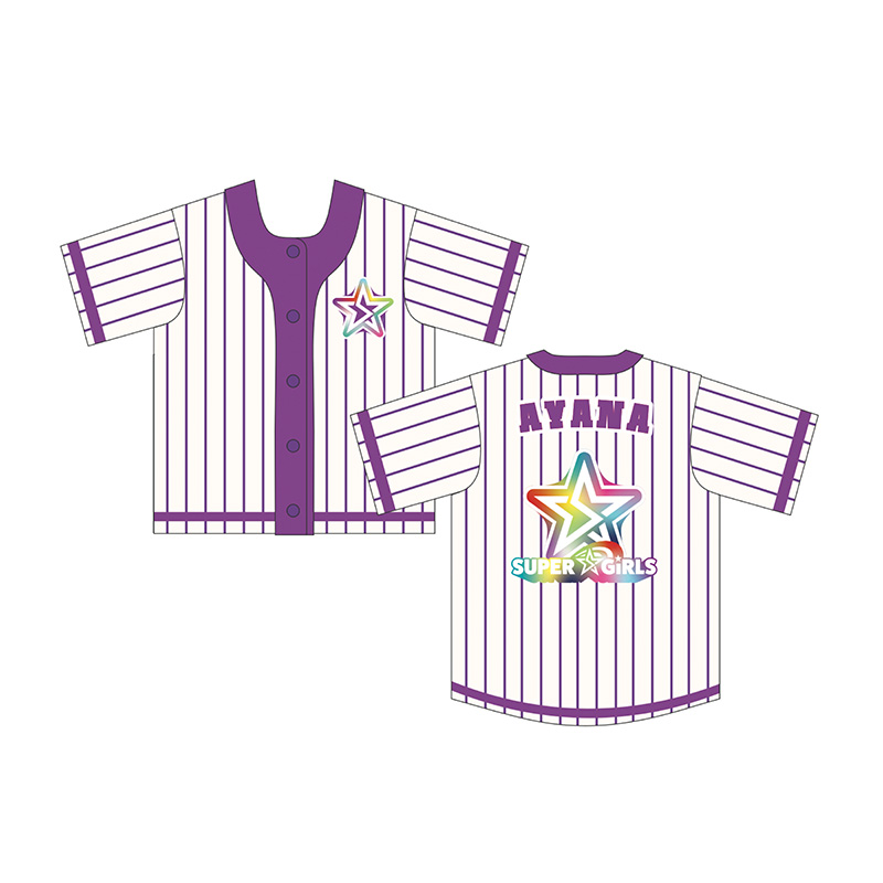 ベースボールシャツ - SUPER☆GiRLS OFFICIAL GOODS STORE