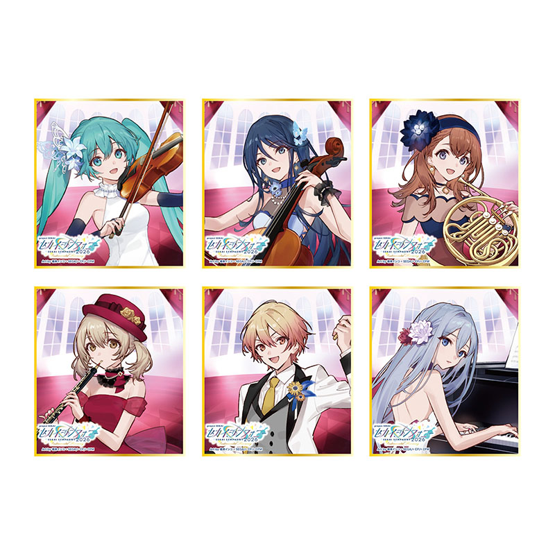 ミニ色紙6枚セット - プロジェクトセカイ セカイシンフォニー Official
