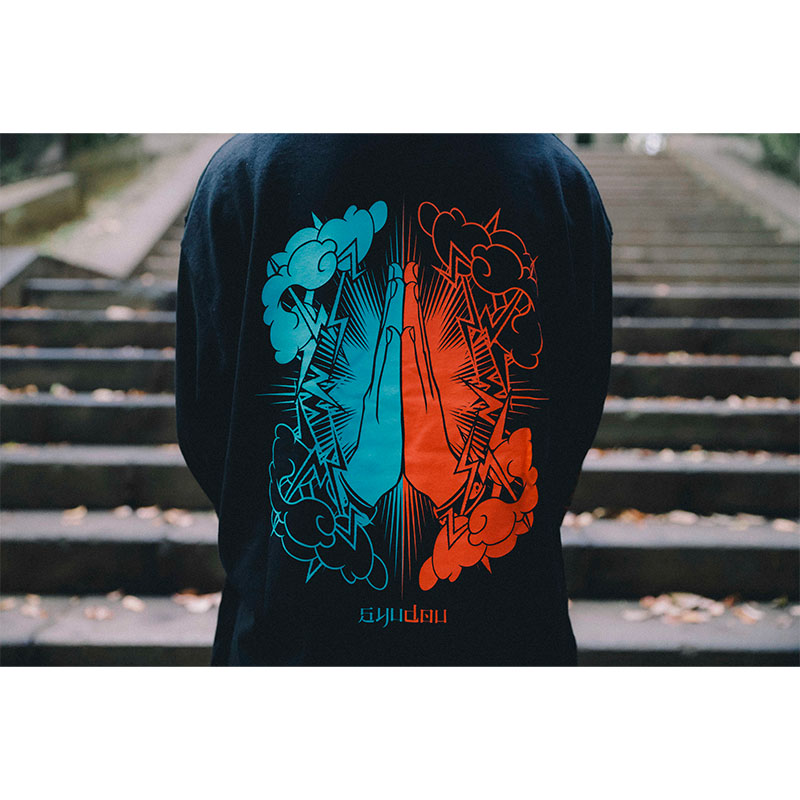 神頼み」L/S Tシャツ - syudou official goods store