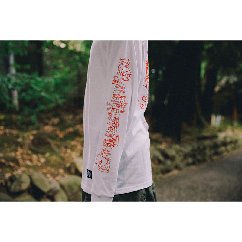神頼み」L/S Tシャツ - syudou official goods store