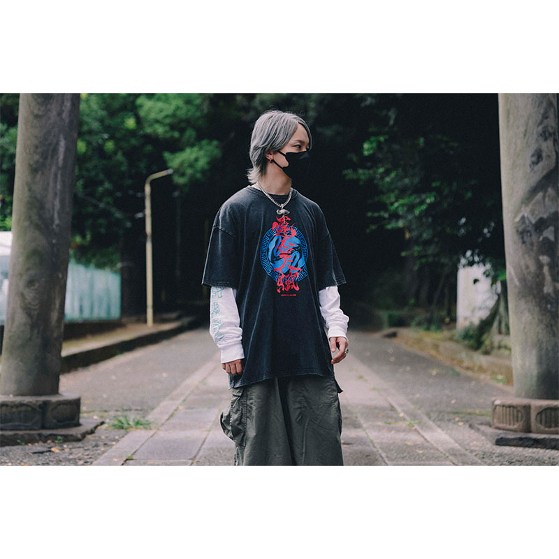 神頼み」L/S Tシャツ - syudou official goods store