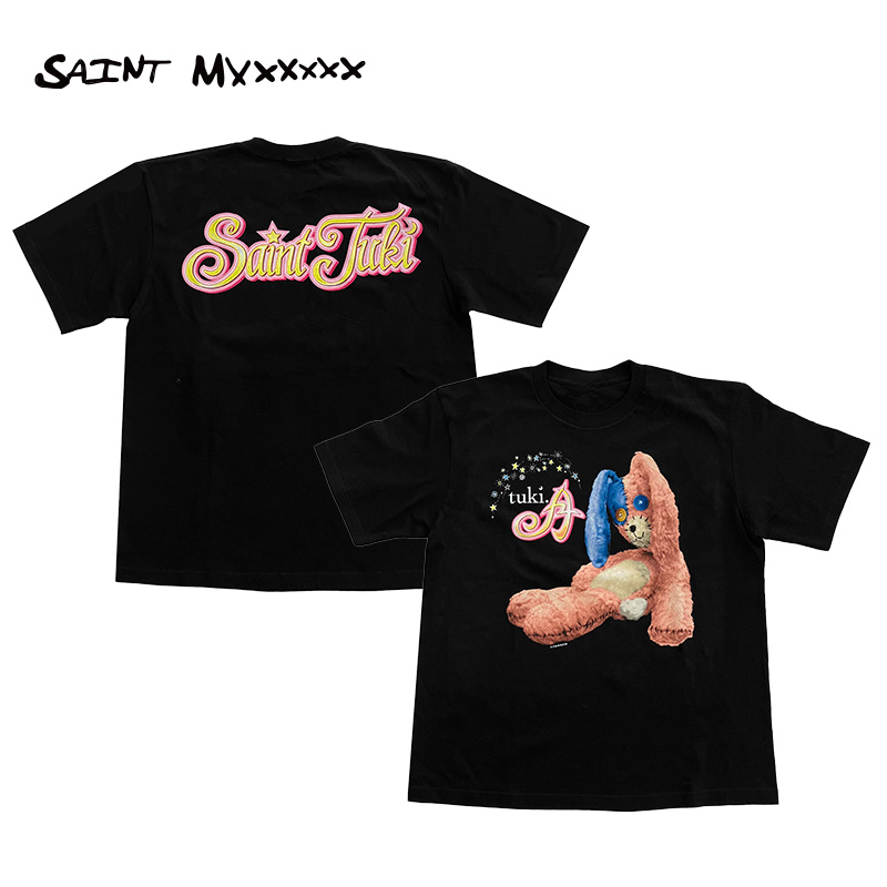 tuki. × ©SAINT Mxxxxxx Collaboration T-shirt - tuki.Live official