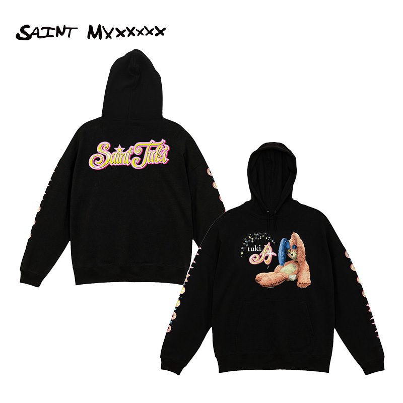 tuki. × ©SAINT Mxxxxxx Collaboration Hoodie - tuki.Live official goods