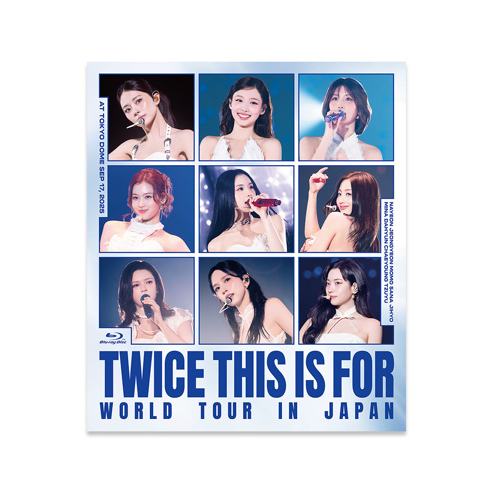 【TWICE 日本盤CD／DVD／Blu-ray まとめ売りセット】 通常盤(Blu-ray)】『TWICE ＜THIS IS FOR＞ WORLD TOUR IN JAPAN