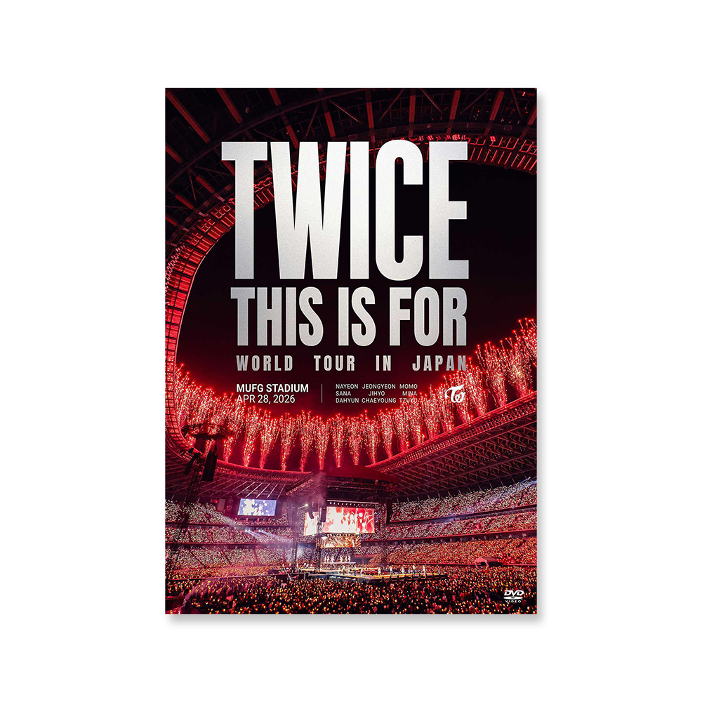 TWICE ＜THIS IS FOR＞ WORLD TOUR IN JAPAN MUFG STADIUM【通常盤DVD