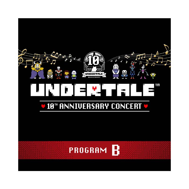 UNDERTALE 10th Anniversary ConcertライブCD受注販売受付ページ