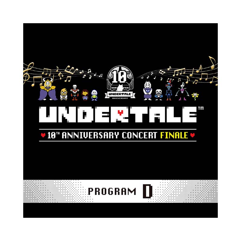 UNDERTALE 10th Anniversary Concert」ライブCD・Program D
