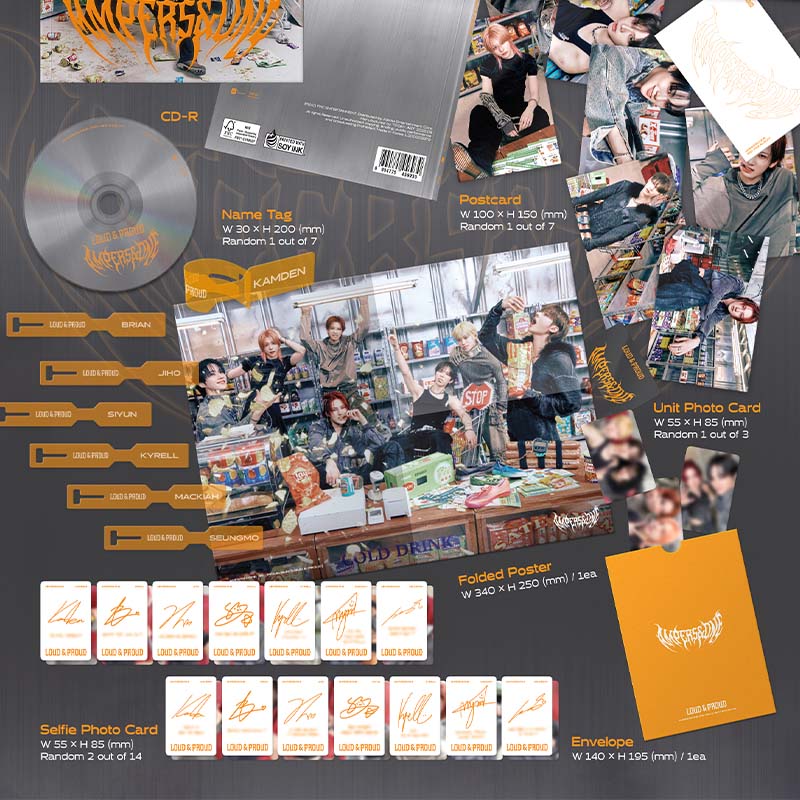 オンライン個別トーク会 参加権付き】AMPERS&ONE 3rd Mini Album