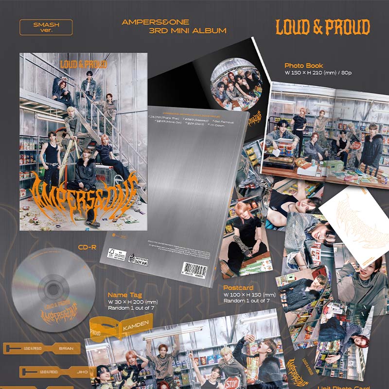 11/2(日)特典会参加権付き】AMPERS&ONE 3rd Mini Album [LOUD