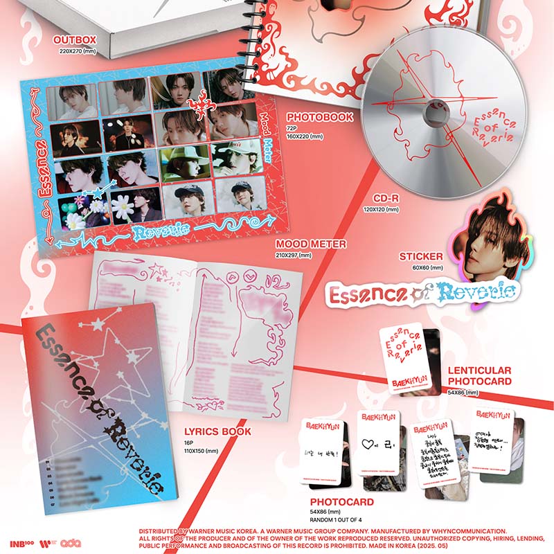 12/7(日)大阪】백현(BAEKHYUN) The 5th Mini Album 'Essence of