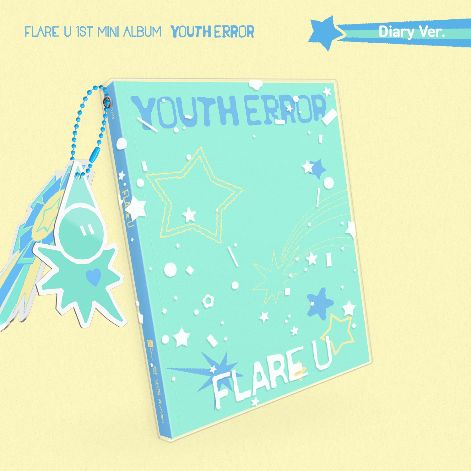 ★非売品◆直筆サイン入りCD◆FLARE U◆OUTH ERROR◆ボイプラ2 Whoop Japan Store