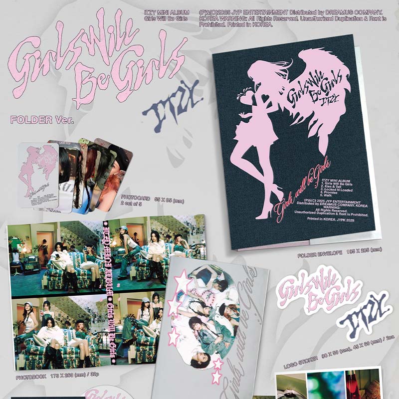 9/13(土) CHAERYEONG】ITZY 'Girls Will Be Girls' 2枚セット