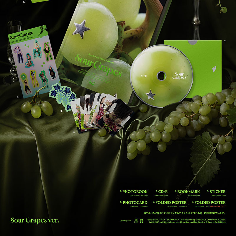 11/8(日)大阪特典会参加権付き】NiziU(니쥬) Korea 1st Mini Album