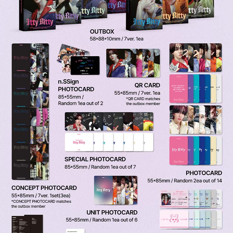【n.SSign】Itty Bitty サノクトレカ ハンジュン n.SSign Special Package[Itty Bitty]@Loppi・HMV限定特典と