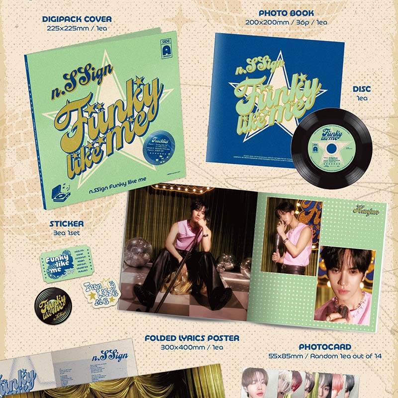 whoop ソヌ　大阪　お渡し 3部 特典会 抽選権付き】n.SSign 'Funky like me' 1枚 - Whoop Japan Store