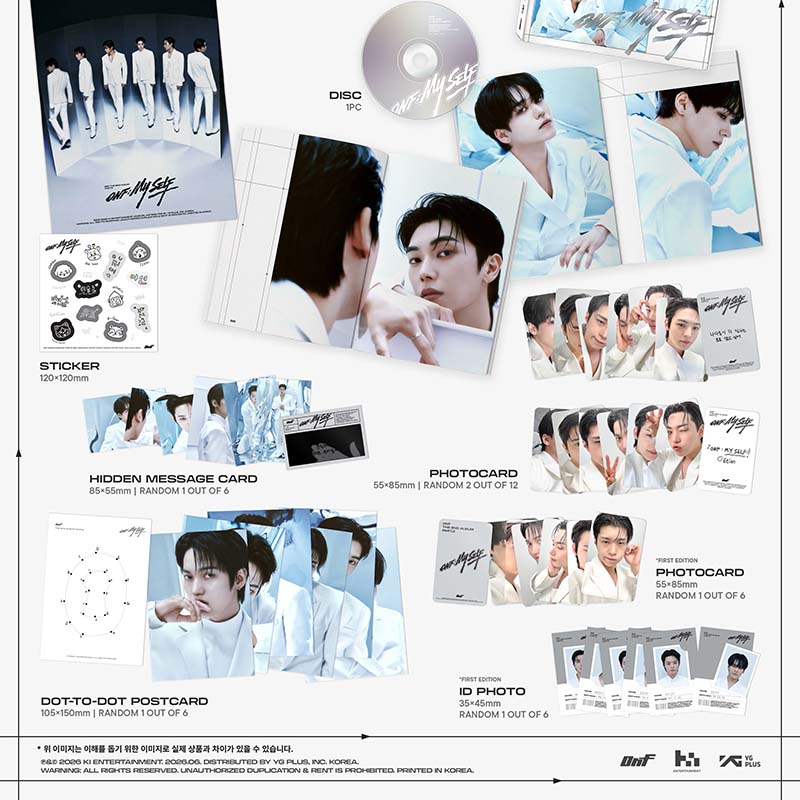 ONF fine day フォトブック2冊セット オンライン個別トーク会 参加権付き】ONF THE 2ND ALBUM PART.2 [ONF