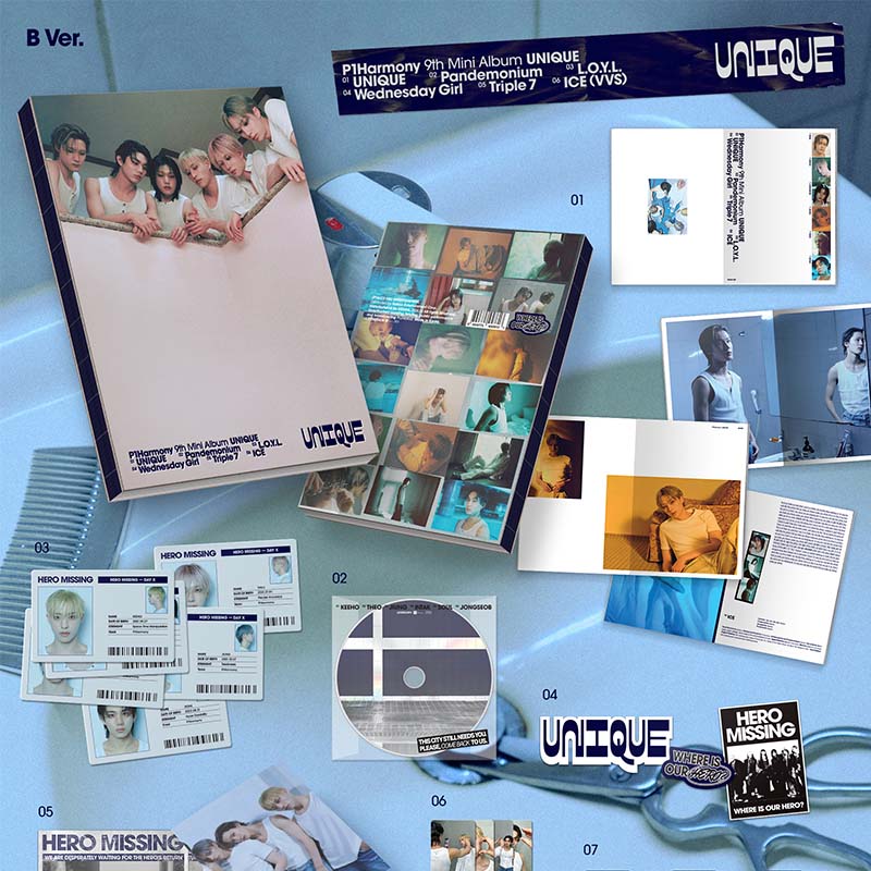 1部 オンライン個別サイン会 抽選権付き】P1Harmony 9th Mini Album