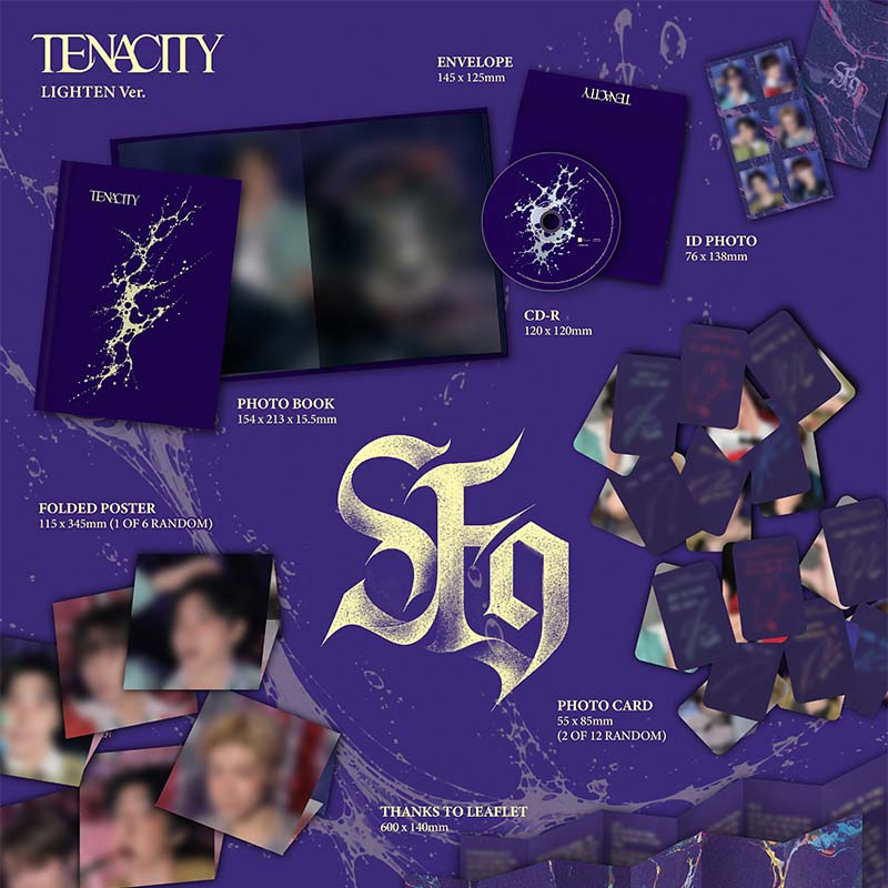 2部 オンライン個別サイン会参加権付き】SF9 2nd Album [TENACITY] 4枚