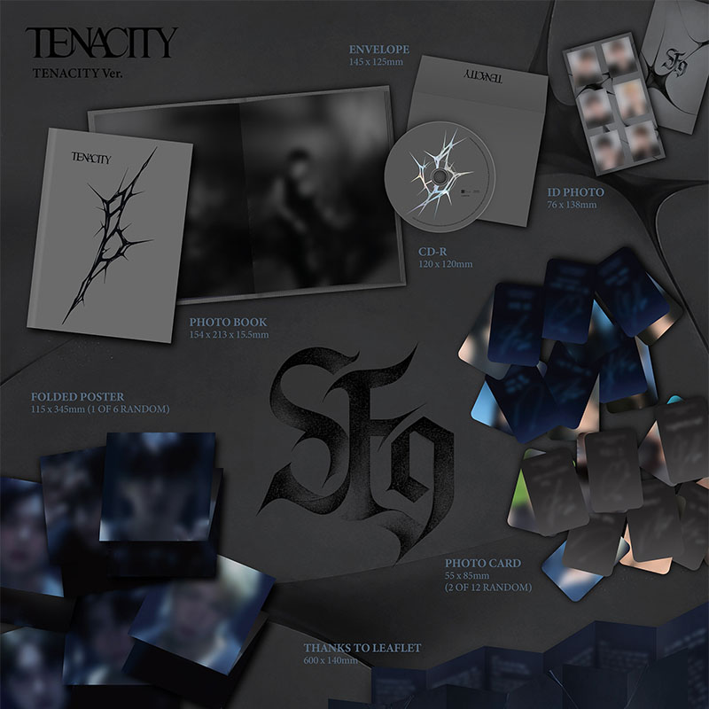 2部 オンライン個別サイン会参加権付き】SF9 2nd Album [TENACITY] 4枚