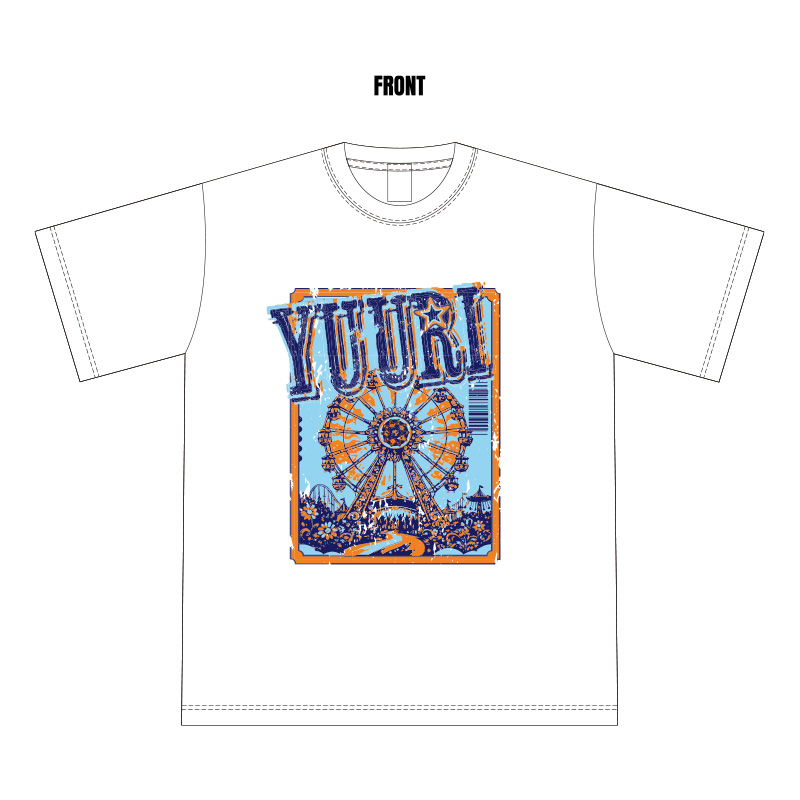 【受注生産限定】優里 Tシャツ / YUURI ChampionT-Shirts Yuuri Stadium Show T-shirt (Sep.5 Ver.) - 優里 Official Goods Store