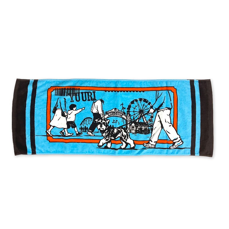 Yuuri Stadium Show Face Towel (Sep.6 Ver.) - 優里 Official Goods Store
